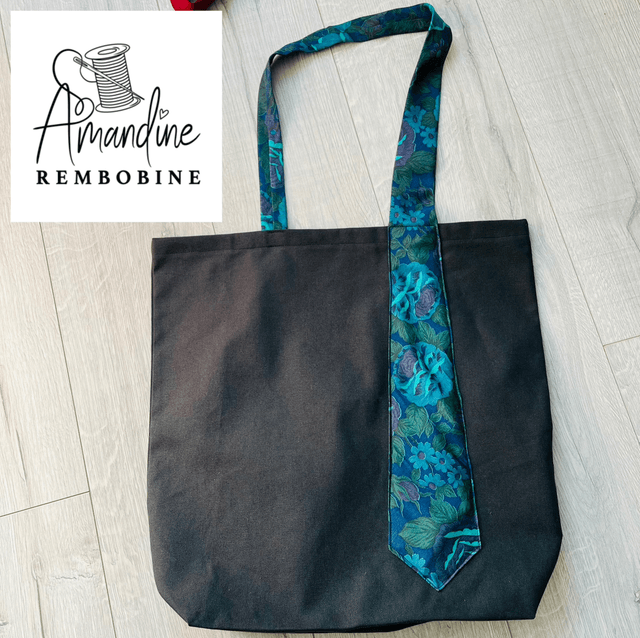 Tote bag cravate 