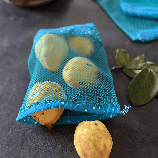 Lot de 3 Sacs à légumes 