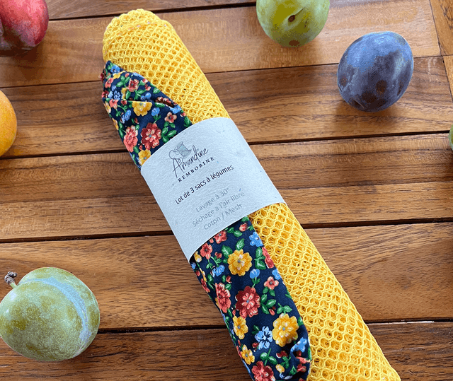 Lot de 3 sacs à légumes 