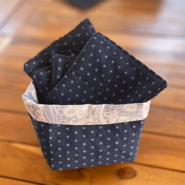 10 Lingettes nettoyantes enfants avec panier 