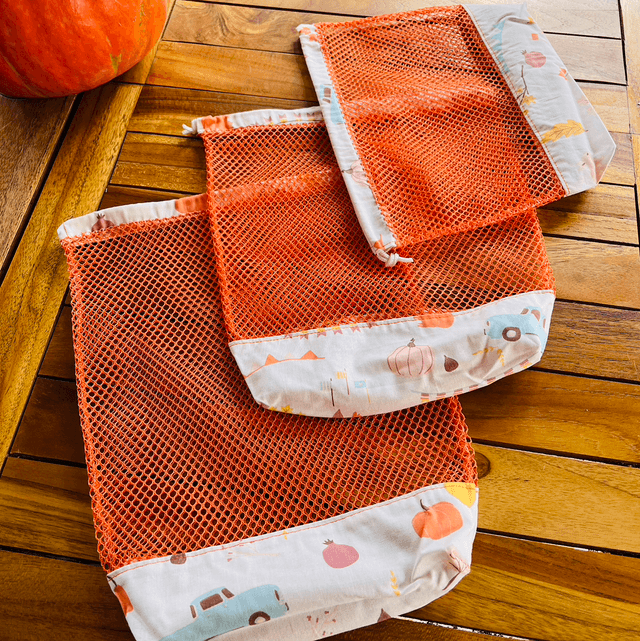 Lot de 3 Sacs à légumes 