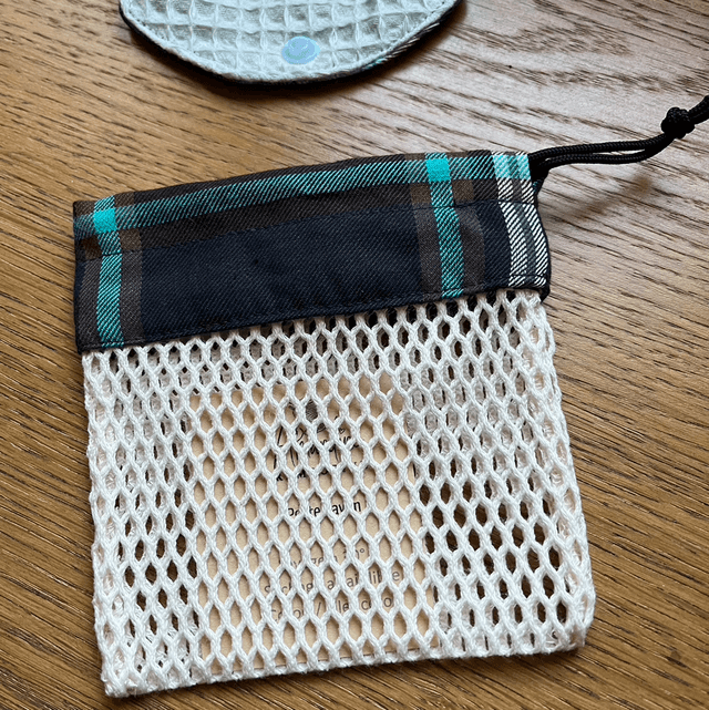 Duo porte savon / pochette de voyage 