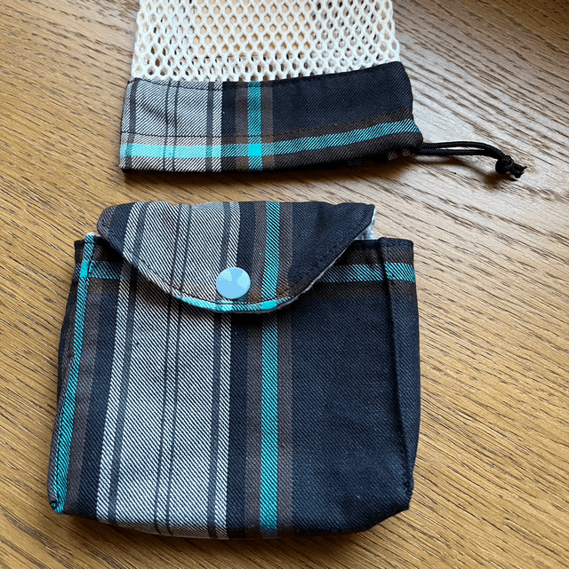 Duo porte savon / pochette de voyage 