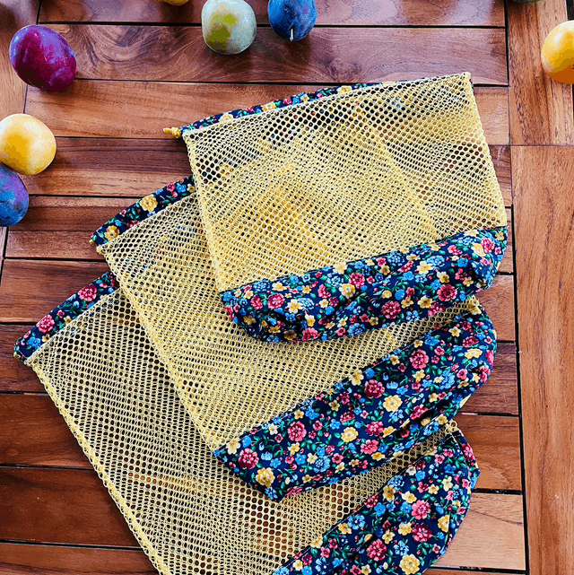 Lot de 3 sacs à légumes 