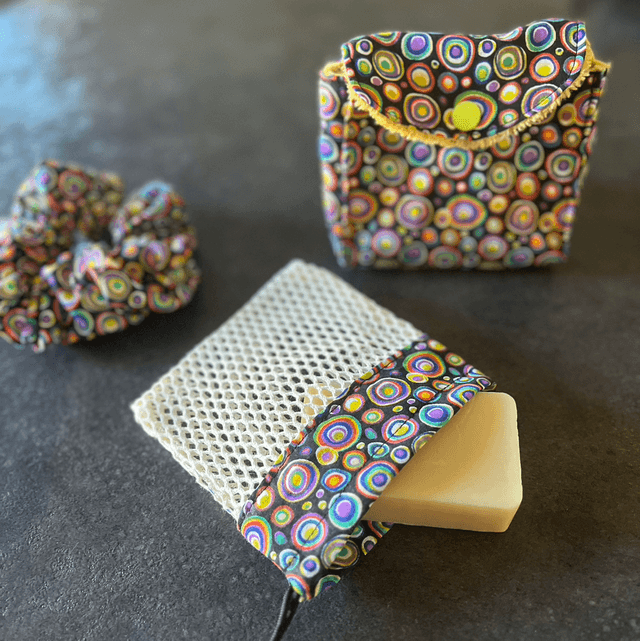 Duo Porte savon et sa pochette de transport 